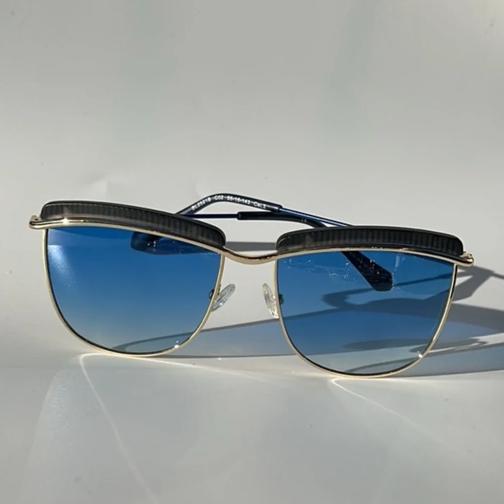ONE DAY SALE✨ BALMAIN unisex Gold and Blue Sunglasses